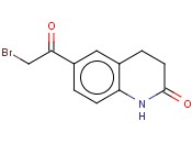 6-(2-<span class='lighter'>溴</span>代-乙酰基)-3,4-二氢-1H-<span class='lighter'>喹啉</span>-2-酮