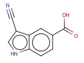 3-<span class='lighter'>氰</span><span class='lighter'>基</span><span class='lighter'>吲哚</span>-5-羧酸
