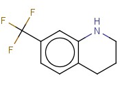 7-(TRIFLUOROMETHYL)-<span class='lighter'>1,2,3,4</span>-TETRAHYDROQUINOLINE