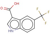 5-(三<span class='lighter'>氟</span>甲基)-1H-<span class='lighter'>吲哚</span>-3-<span class='lighter'>甲酸</span>