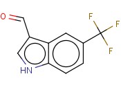 5-(三氟<span class='lighter'>甲基</span>)-1H-<span class='lighter'>吲哚</span>-3-<span class='lighter'>甲醛</span>
