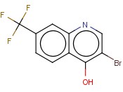 3 -<span class='lighter'>溴</span>-7 - （三氟甲基）<span class='lighter'>喹啉</span>-4 -醇