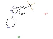1-哌啶-4-<span class='lighter'>基</span>-5-(三氟甲基)-1H-1,2,3-<span class='lighter'>苯</span>并噻唑<span class='lighter'>盐酸盐</span>