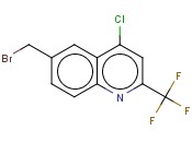 6-(<span class='lighter'>溴</span>甲基)-4-氯-2-(三氟甲基)<span class='lighter'>喹啉</span>