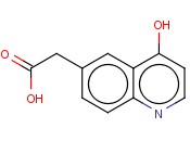 4-<span class='lighter'>HYDROXYQUINOLINE</span>-6-ACETIC ACID