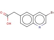 3-<span class='lighter'>溴</span>-6-<span class='lighter'>喹啉</span>乙酸