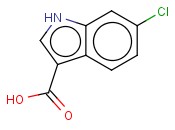 6-<span class='lighter'>CHLOROINDOLE</span>-3-CARBOXYLIC ACID
