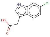 6-<span class='lighter'>CHLOROINDOLE</span>-3-ACETIC ACID