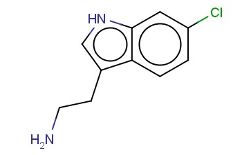 3-(2-AMINOETHYL)-6-<span class='lighter'>CHLOROINDOLE</span>
