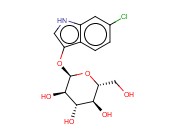 6-<span class='lighter'>氯</span>-3-<span class='lighter'>吲哚</span>基-α-D-吡喃葡萄糖苷
