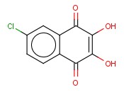 <span class='lighter'>6-CHLORO-2,3-DIHYDROXY-1,4-NAPHTHOQUINONE</span>