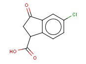 6-氯-3-氧<span class='lighter'>茚</span><span class='lighter'>酮</span>-1-羧酸