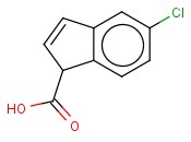 5-CHLORO-1H-<span class='lighter'>INDENE</span>-1-CARBOXYLIC ACID