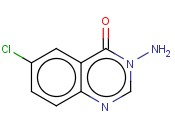 <span class='lighter'>3-AMINO-6-CHLORO-3,4-DIHYDROQUINAZOLIN-4-ONE</span>