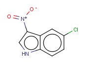 3-NITRO-5-<span class='lighter'>CHLOROINDOLE</span>
