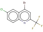 4-<span class='lighter'>溴</span>-6-氯-2-(<span class='lighter'>三</span><span class='lighter'>氟</span>甲基)喹啉