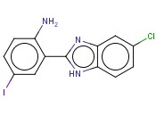 2-(5-CHLORO-1H-1,3-BENZODIAZOL-2-YL)-<span class='lighter'>4-IODOANILINE</span>