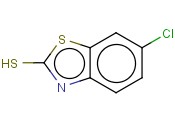 6-氯-2-<span class='lighter'>巯基</span><span class='lighter'>苯</span>并噻唑