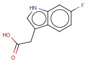 6-<span class='lighter'>FLUOROINDOLE-3-ACETIC</span> ACID