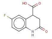 <span class='lighter'>6-FLUORO-2-OXO-1,2,3,4-TETRAHYDRO-4-QUINOLINECARBOXYLIC</span> ACID