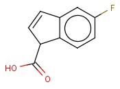 5-FLUORO-1H-<span class='lighter'>INDENE</span>-1-CARBOXYLIC ACID
