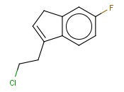 3-(2-CHLOROETHYL)-6-FLUORO-1H-<span class='lighter'>INDENE</span>