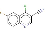 4-<span class='lighter'>CHLORO-6-FLUORO-QUINOLINE</span>-3-CARBONITRILE