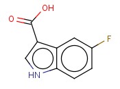 5-<span class='lighter'>氟</span><span class='lighter'>吲哚</span>-3-<span class='lighter'>甲酸</span>