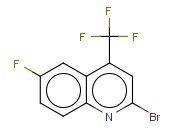 2-<span class='lighter'>溴</span>-6-<span class='lighter'>氟</span>-4-<span class='lighter'>三</span><span class='lighter'>氟</span>甲基喹啉