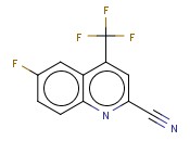 6-<span class='lighter'>氟</span>-4-三<span class='lighter'>氟</span>甲基喹啉-2-<span class='lighter'>甲</span><span class='lighter'>腈</span>