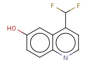 4-(DIFLUOROMETHYL)-<span class='lighter'>6-HYDROXYQUINOLINE</span>