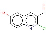 2-CHLORO-6-<span class='lighter'>HYDROXYQUINOLINE</span>-3-CARBALDEHYDE