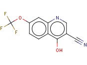 4-HYDROXY-7-(TRIFLUOROMETHOXY)-<span class='lighter'>3-QUINOLINECARBONITRILE</span>