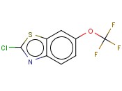 2-<span class='lighter'>氯</span>-6-<span class='lighter'>三</span><span class='lighter'>氟</span><span class='lighter'>甲</span><span class='lighter'>氧基</span><span class='lighter'>苯</span>并噻唑