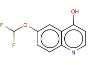 6-(DIFLUOROMETHOXY)-4-<span class='lighter'>HYDROXYQUINOLINE</span>