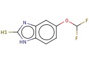 5-DIFLUOROMETHOXY-2-<span class='lighter'>MERCAPTO</span>-1H-BENZIMIDAZOLE