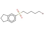 5-(5-BROMOPENTANESULFONYL)-2,3-DIHYDRO-1H-<span class='lighter'>INDENE</span>