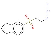 5-(2-AZIDOETHANESULFONYL)-2,3-DIHYDRO-1H-<span class='lighter'>INDENE</span>