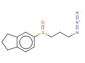 5-(3-AZIDOPROPANESULFINYL)-2,3-DIHYDRO-1H-<span class='lighter'>INDENE</span>