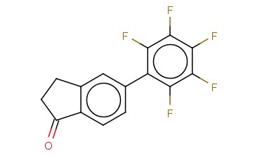 5-(PERFLUOROPHENYL)-1-<span class='lighter'>INDANONE</span>