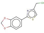 2-(1,3-BENZODIOXOL-5-YL)-4-(CHLOROMETHYL)-1,3-THIAZOLE