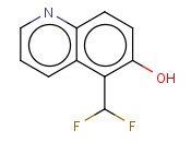 5-(DIFLUOROMETHYL)-<span class='lighter'>6-HYDROXYQUINOLINE</span>