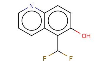 5-(DIFLUOROMETHYL)-<span class='lighter'>6-HYDROXYQUINOLINE</span>