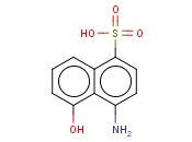 4-<span class='lighter'>氨基</span>-5-羟基-1-萘磺酸