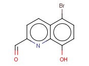 5-BROMO-8-<span class='lighter'>HYDROXYQUINOLINE</span>-2-CARBALDEHYDE