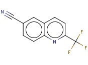 2-三<span class='lighter'>氟</span>甲基喹啉-6-<span class='lighter'>甲</span><span class='lighter'>腈</span>
