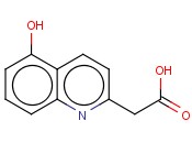 5-<span class='lighter'>HYDROXYQUINOLINE</span>-2-ACETIC ACID