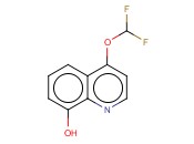 4-(DIFLUOROMETHOXY)-<span class='lighter'>8-HYDROXYQUINOLINE</span>