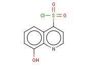 8-<span class='lighter'>HYDROXYQUINOLINE</span>-4-SULFONYL CHLORIDE