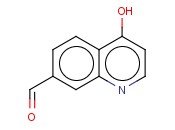 4-<span class='lighter'>HYDROXYQUINOLINE</span>-7-CARBALDEHYDE
